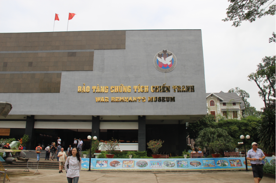 The front appearance of War Remnants Museum.