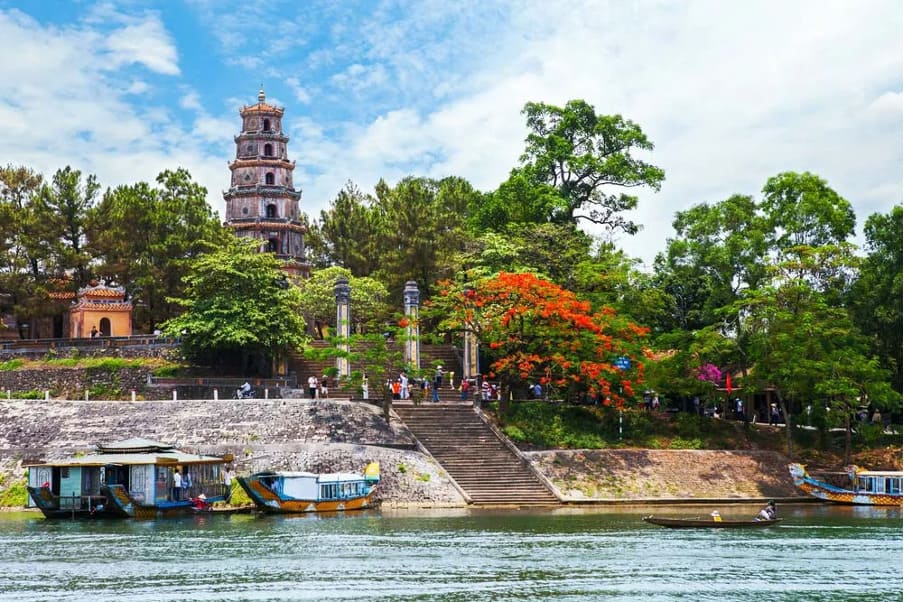 A view of Hue Imperial City