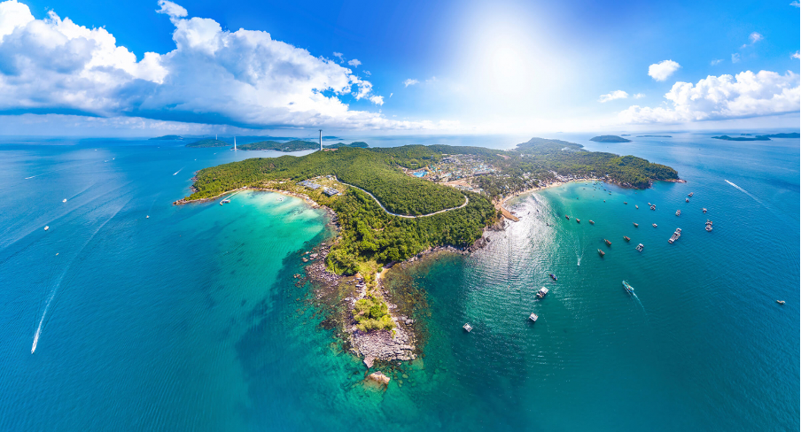The beauty of Phu Quoc Island. 