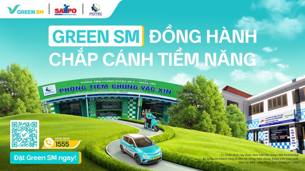 Tiêm chủng an tâm, Green SM đồng hành khỏe mỗi ngày