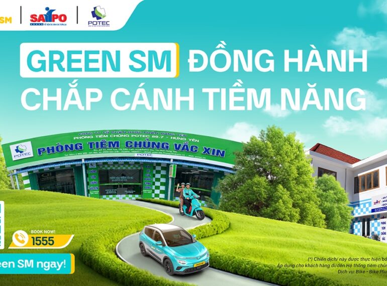 Tiêm chủng an tâm, Green SM đồng hành khỏe mỗi ngày