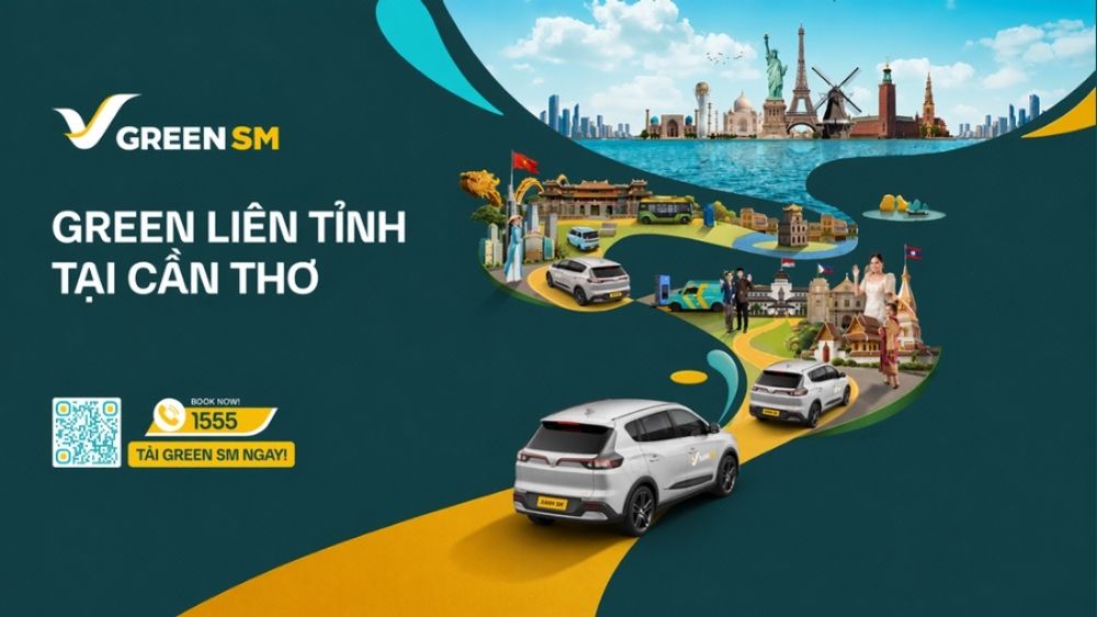Green Liên Tỉnh TP HCM - Cần Thơ đưa bạn đến với miền Tây sông nước.