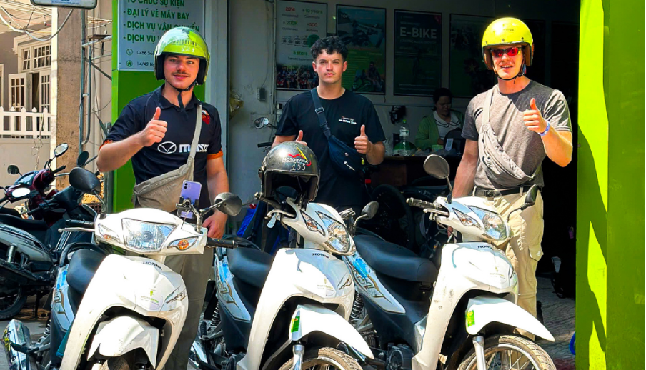 Motorvina rental fleet.