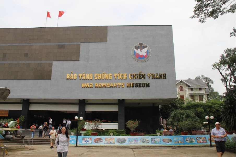 The front appearance of War Remnants Museum