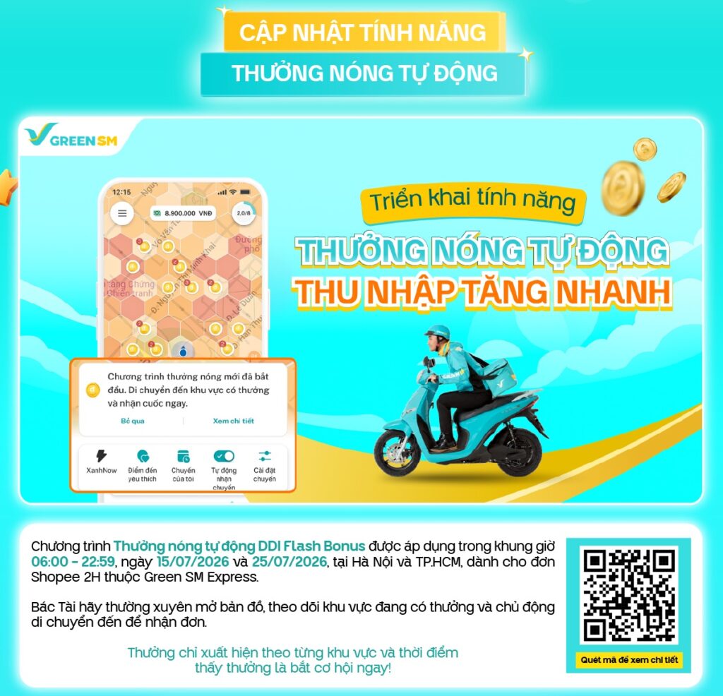2. Cập nhật tính năng Thưởng nóng tự động