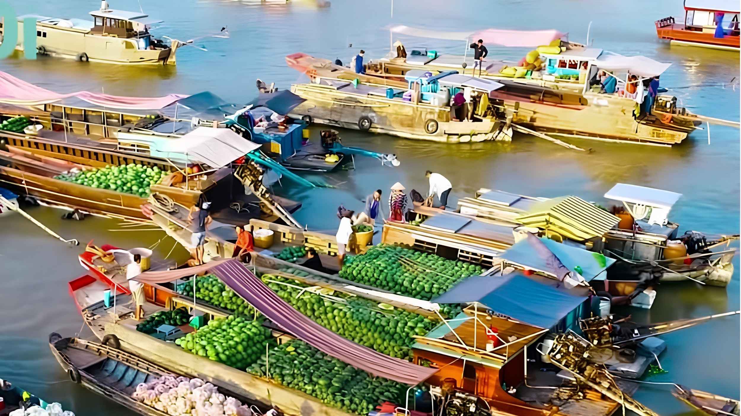 Nhịp sống thương hồ trên chợ nổi Cái Răng
