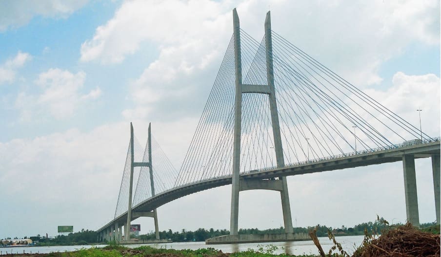 cầu cần thơ được chụp ảnh bởi nhiếp ảnh gia