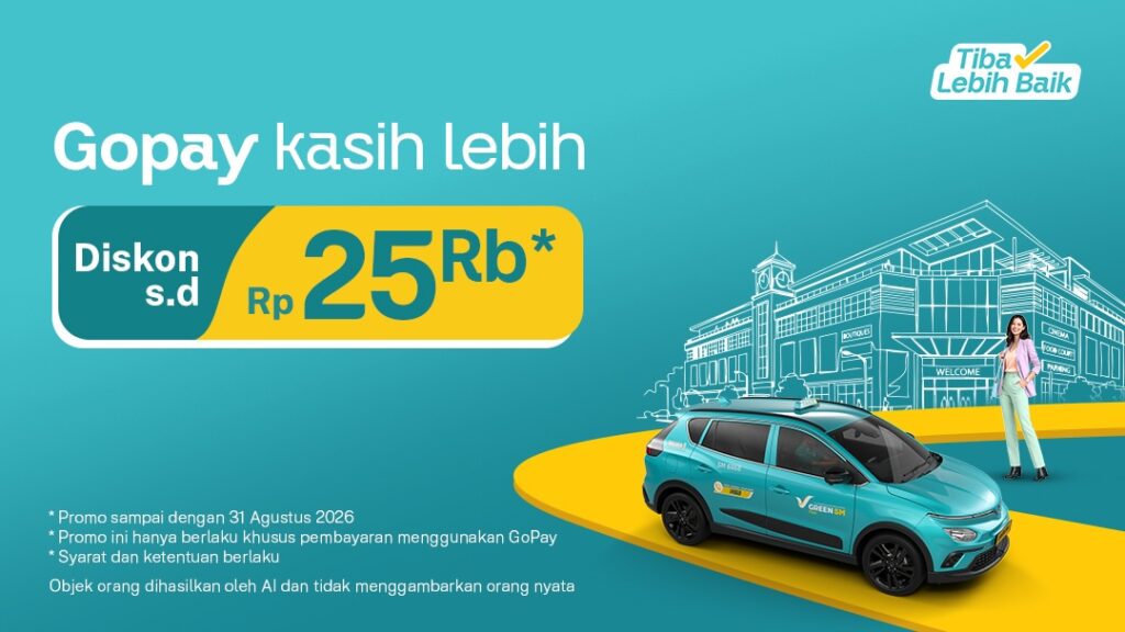 Harga Damai Pake GoPay, Hemat sampai Rp25 Ribu!
