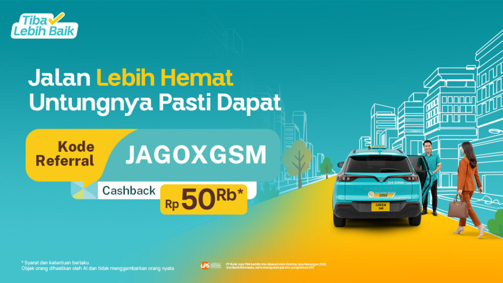 Jalan Lebih Hemat, Untungnya Pasti Dapat Bareng Bank Jago