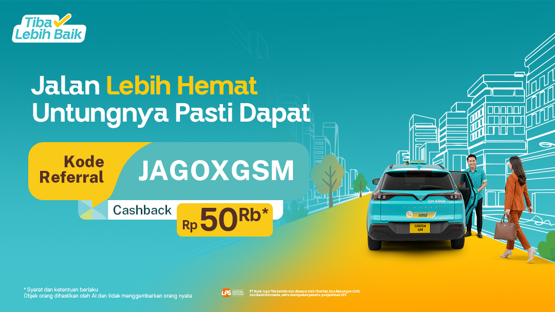 Jalan Lebih Hemat, Untungnya Pasti Dapat Bareng Bank Jago