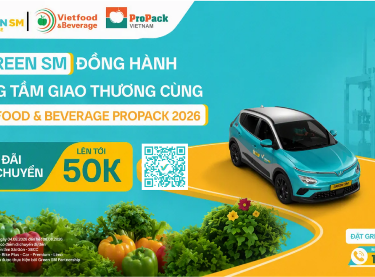Green SM đồng hành kết nối Vietfood & Beverage ProPack 2026