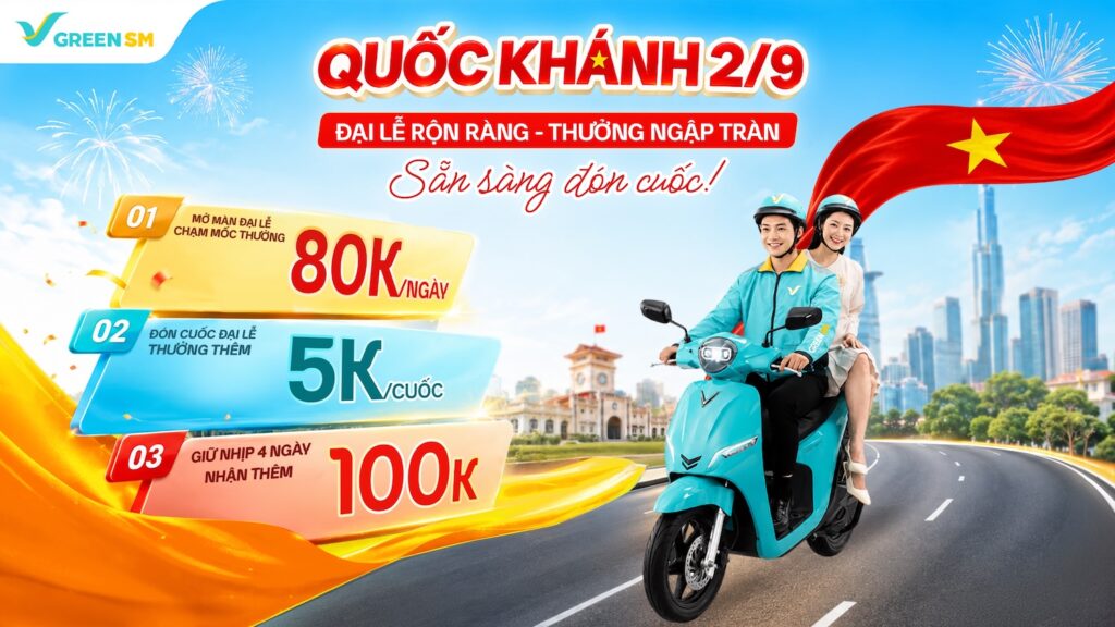 Quốc khánh 2/9 - Đại lễ rộn ràng, thưởng ngập tràn, sẵn sàng đón cuốc!