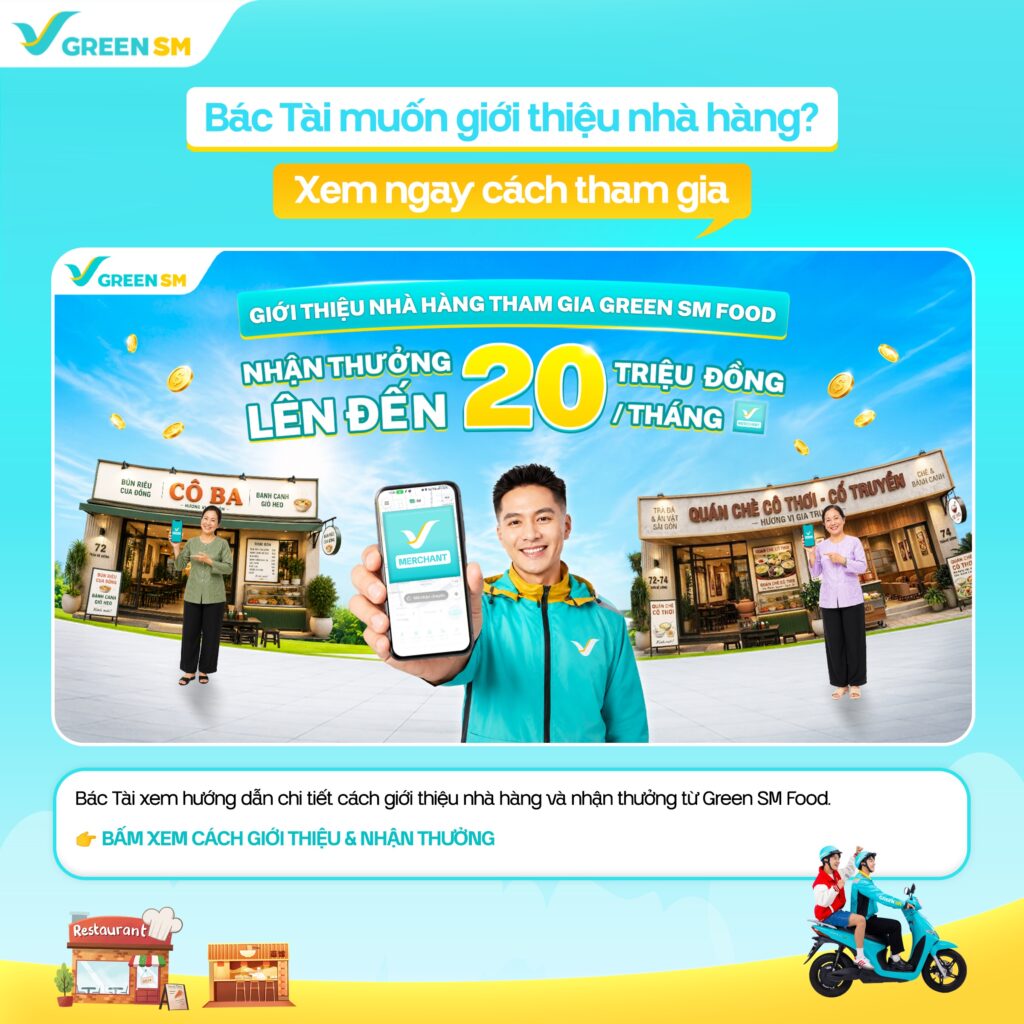 2. Cập nhật chính sách thu nhập & vận doanh dành cho Bác Tài Xanh Bike