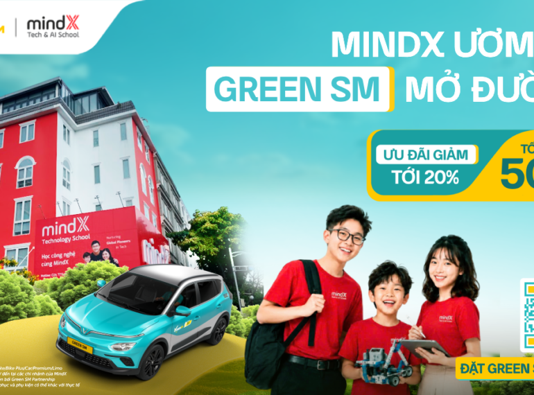 Vạn dặm khởi đầu - MindX ươm trí, Green SM mở đường