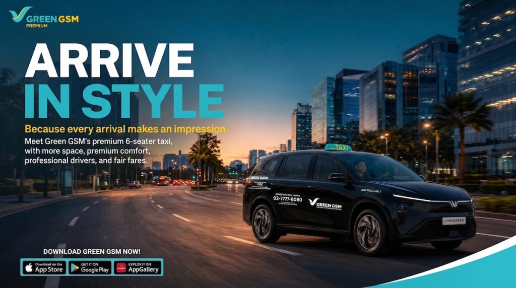 Green GSM launches its premium electric taxi service in the Philippines.