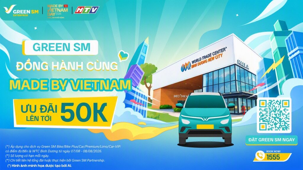 Green SM đồng hành cùng "Made By Vietnam - Dấu Ấn Thương Hiệu Việt"