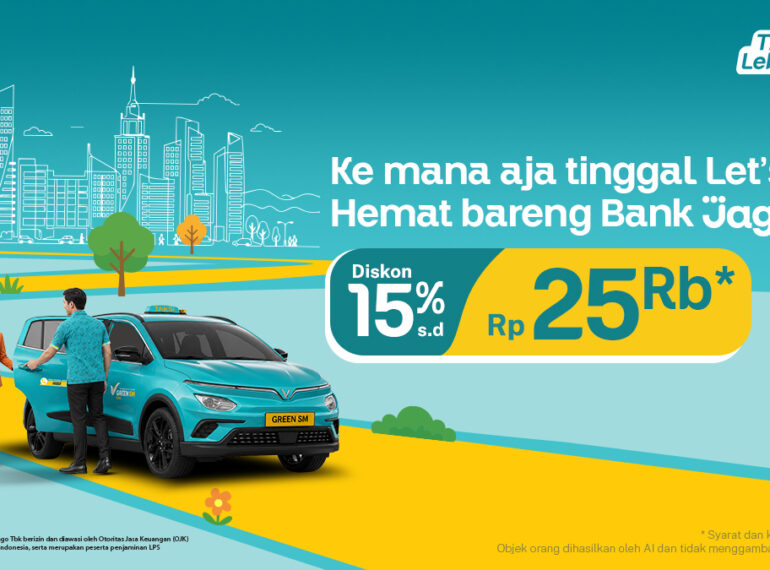 Let’s Go, Hemat 15% bareng Bank Jago
