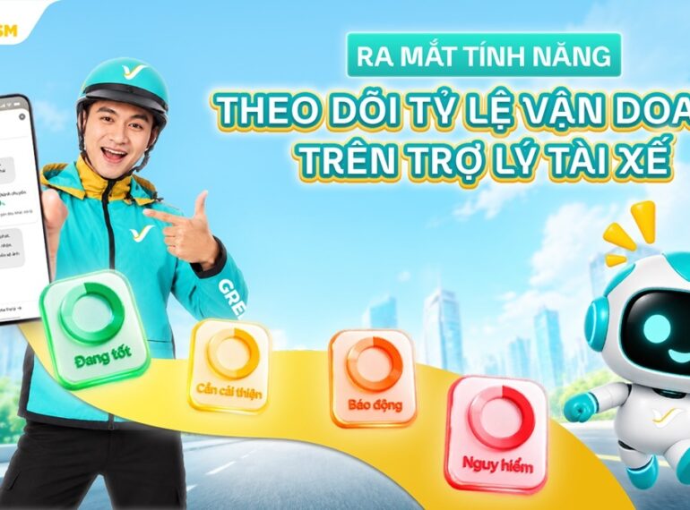 Trợ lý Tài xế nay đã có thêm tính năng theo dõi Tỷ lệ vận doanh