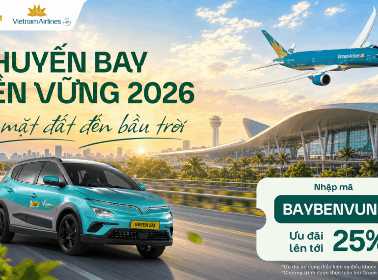 Vietnam Airlines × Green SM: Hành trình xanh toàn diện từ mặt đất đến bầu trời