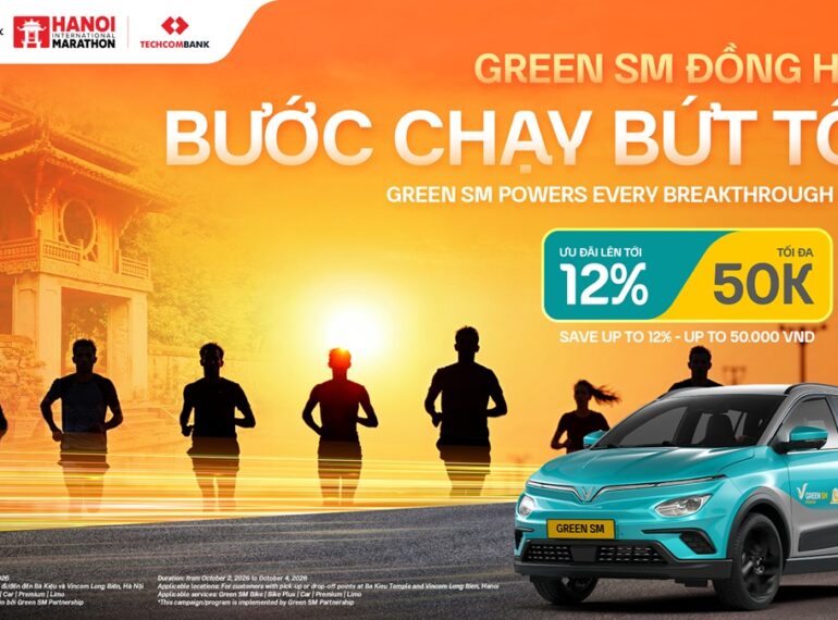 Bứt tốc đường chạy, lan tỏa năng lượng xanh cùng Green SM