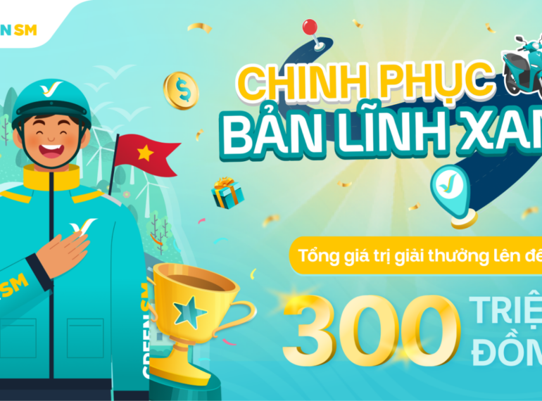 Chính thức khởi động trò chơi: “Chinh phục Bản Lĩnh Xanh” dành riêng cho Bác Tài Xanh Bike