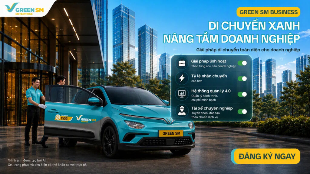 Green SM Business hỗ trợ doanh nghiệp quản lý tập trung hoạt động di chuyển