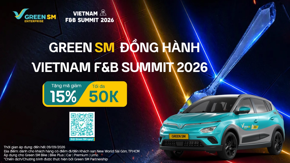 Green SM đồng hành kiến tạo hệ sinh thái F&B hiện đại