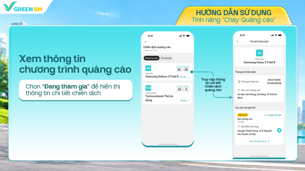 HƯỚNG DẪN SỬ DỤNG TÍNH NĂNG “CHẠY QUẢNG CÁO”