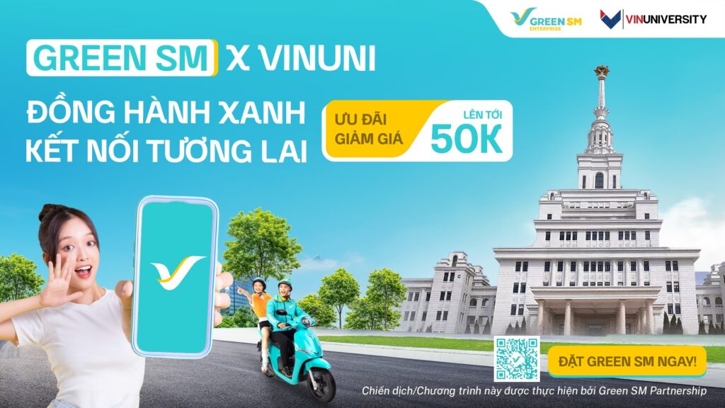 Green SM x VinUni | Đồng hành xanh, kết nối tương lai
