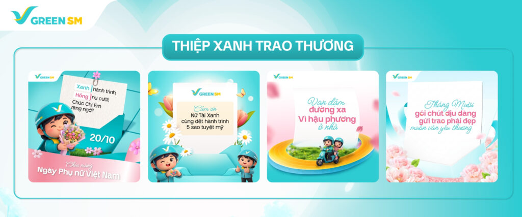 Mỗi cuốc xe, một món quà ý nghĩa nhân ngày 20/10