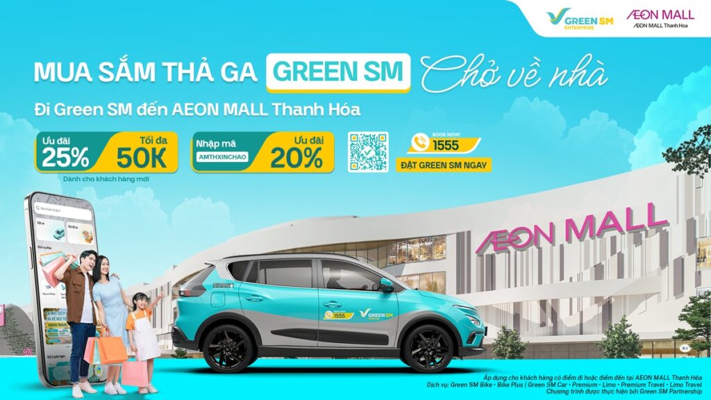 AEON Mall Thanh Hóa đã có Green SM đồng hành