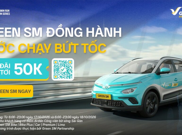 Green SM tiếp sức, Garmin Run bứt phá từng bước chạy